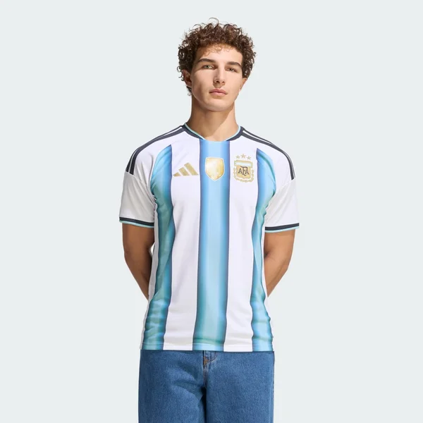 Camiseta Argentina local 2026 White / Icey Blue / Light Blue